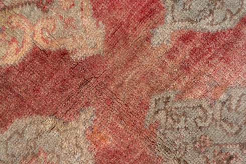 Vintage Oushak Runner Rug (3' x 13')